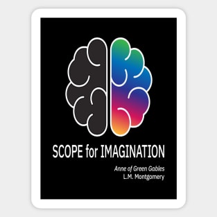 Scope for Imagination Sticker
